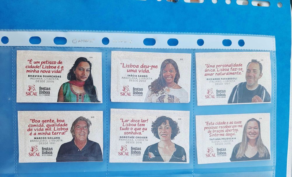 Pacotes de açúcar Sical "Uma cidade, várias origens - Festas de Lisboa"