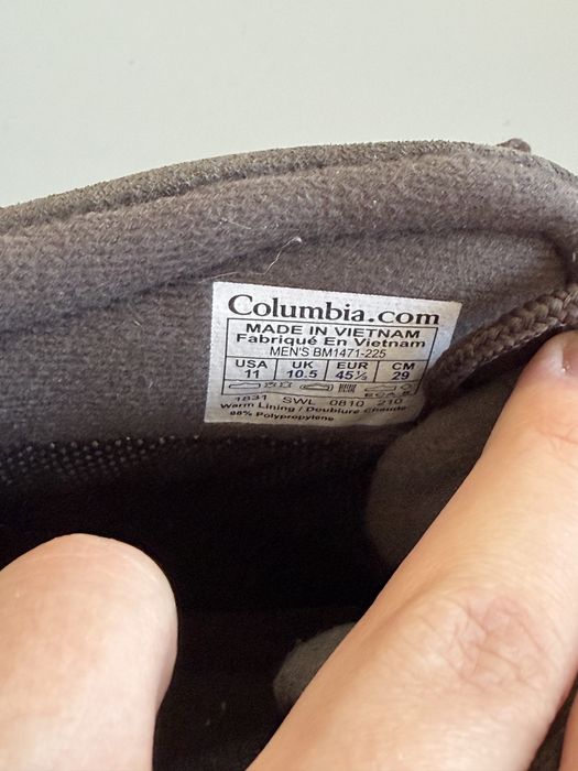 Ботинки Columbia Bugaboot Omni-Heat 45(29cm) FireCamp Fairbanks