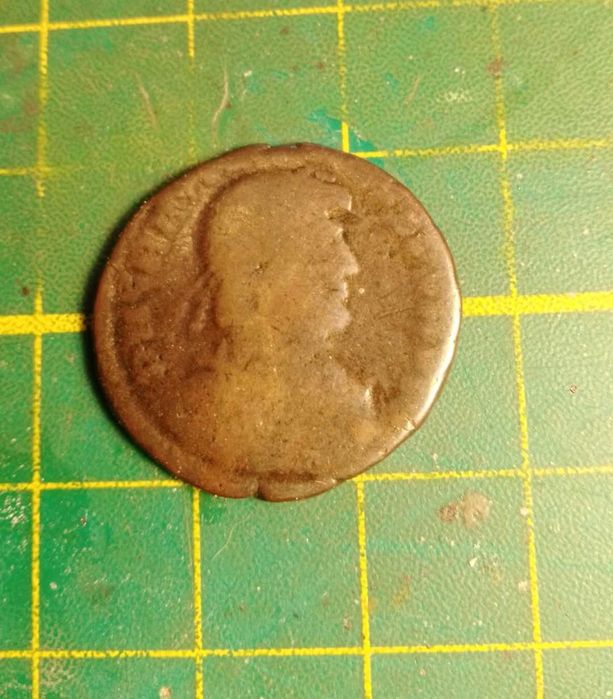 Moeda Romana do Imperador Graciano