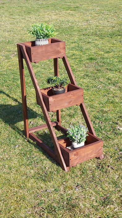 Kwietnik Stojak 3 poziomowy