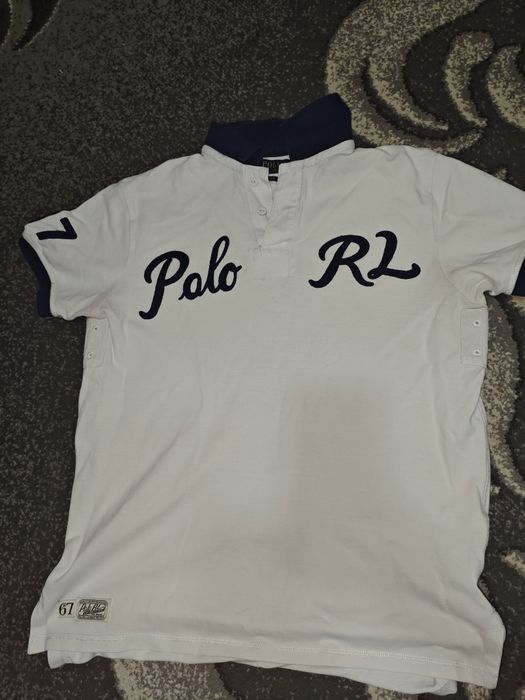 Біле поло Polo RL вінтаж