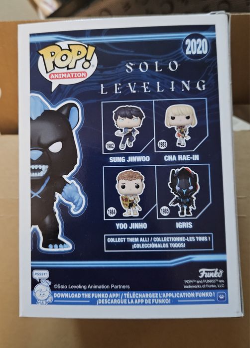 Funko Tank 2020 de solo leveling