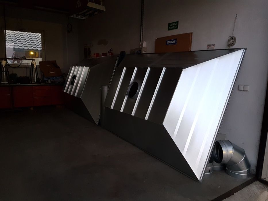 Okap przemysłowy, odciąg miejscowy, ssawka wentylacyjna od Lutech