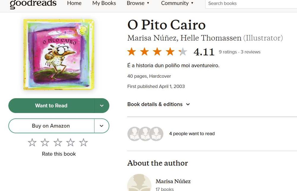Quadro da ilustradora de livros infantis Helle Thomassen
