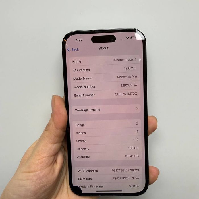 Iphone 14 pro 128 неверлок с коробкой