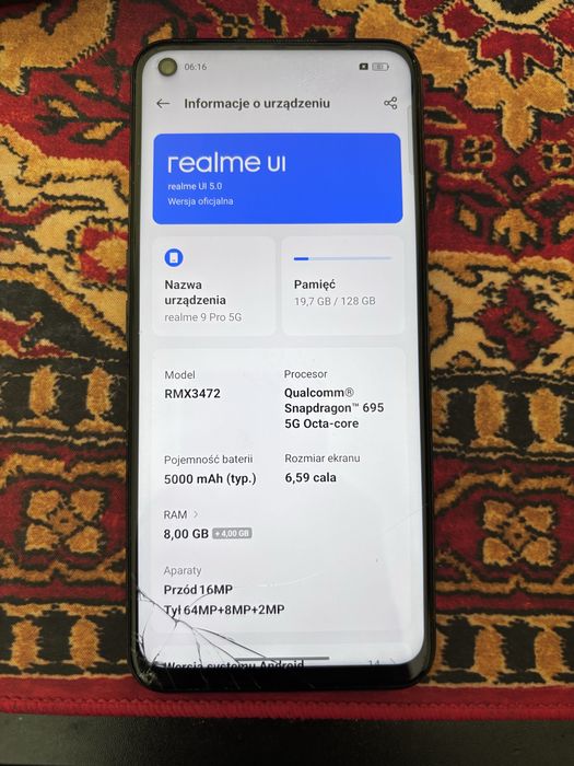 realme 9 Pro 5G 8/128GB