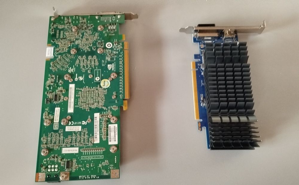 NVIDIA quadro 1gb e NVIDIA GT 1030 2 Gb DDR 5