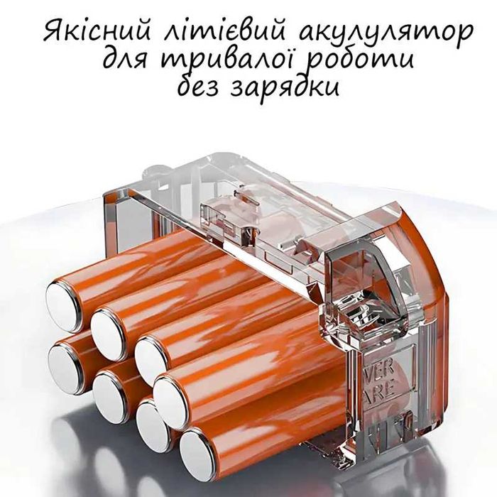 Газонокосарка на коліщатках, тример для газону 48w 2 акумулятори