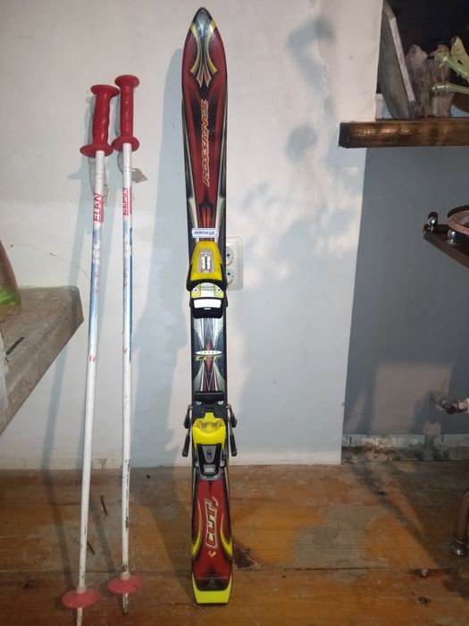 Гірські лижі дитячі (комплект)