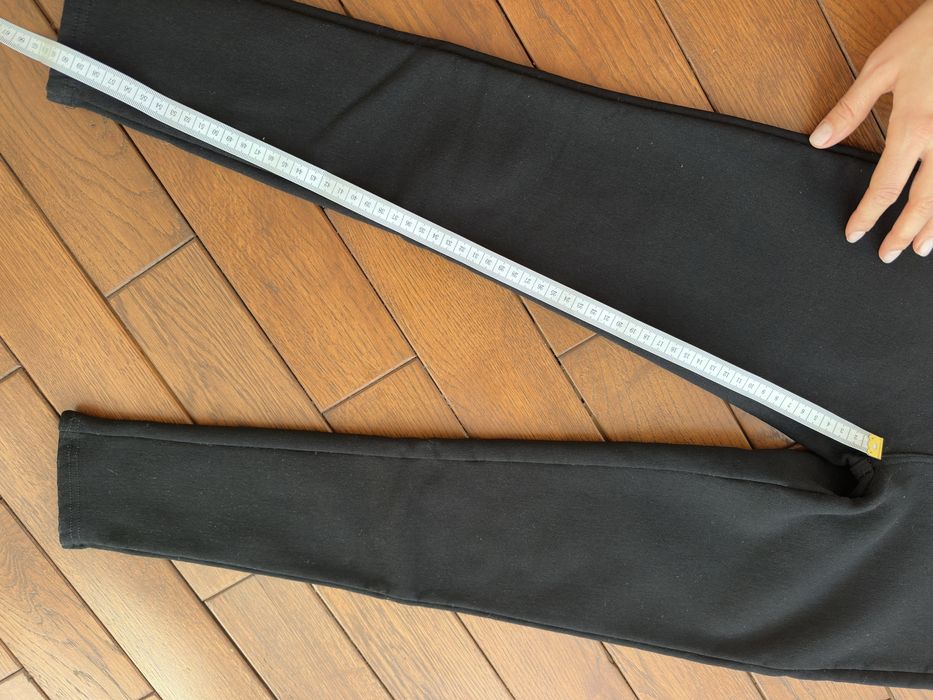 Утеплені штани лосіни брюки 152 158 хс ххс 6 легинсы штаны лосины чорн