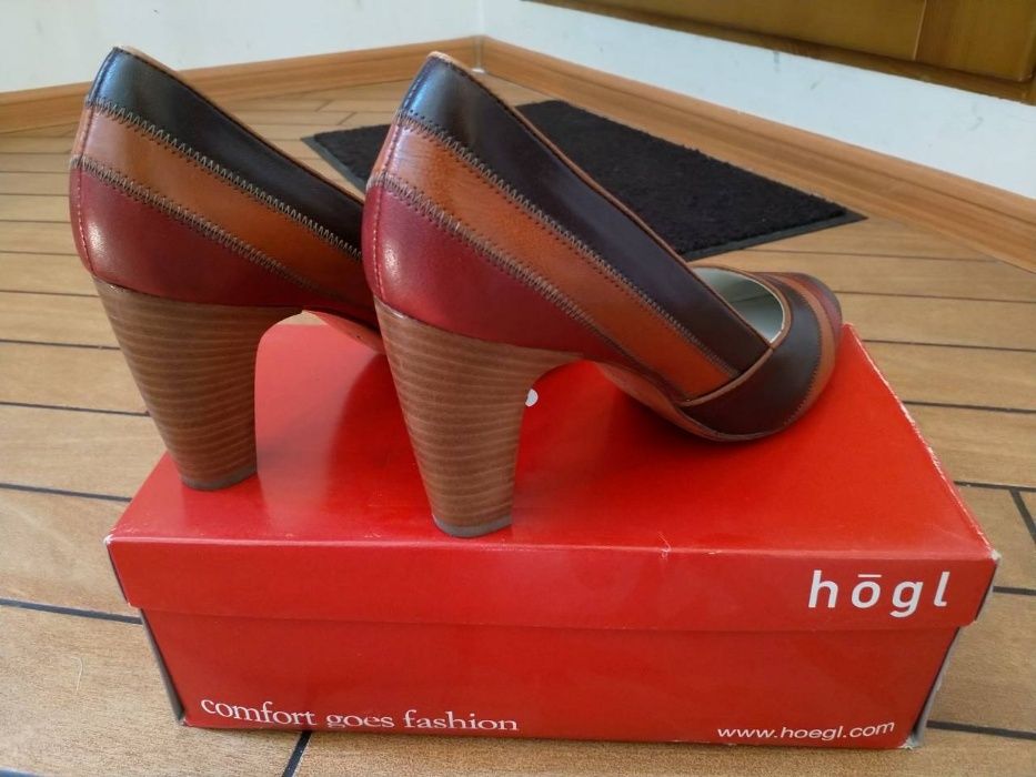 Туфли женские Hogl, натуральная кожа.