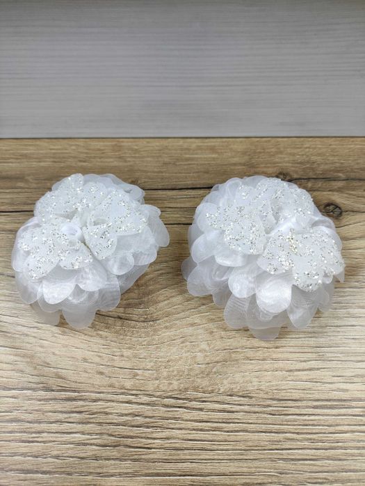 белое платье на утренник Снежинка