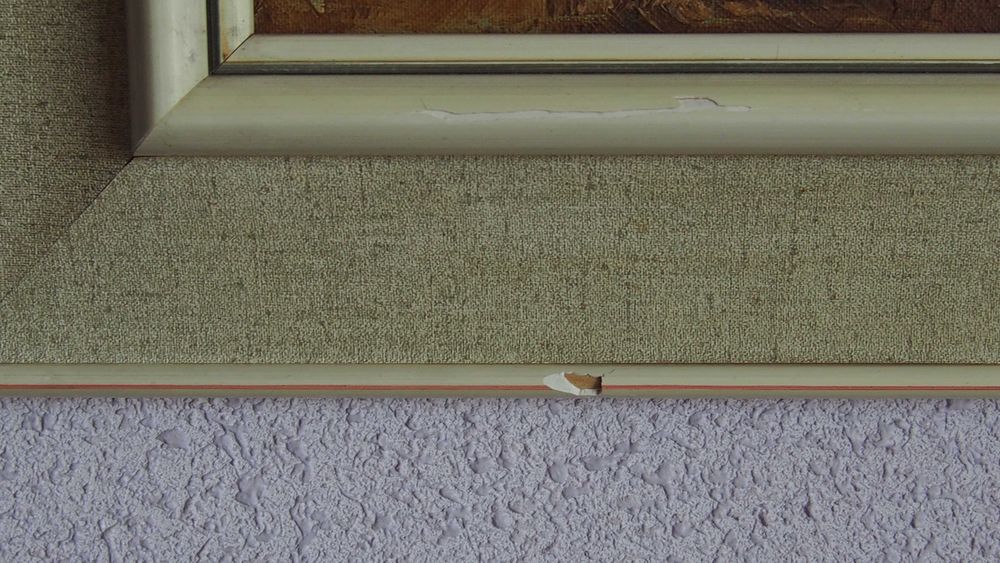 Stary Obraz Olejny MARINA Niemieckie Malarstwo GOTTHARDT duży 87x67