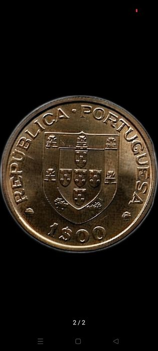 Moeda 1 Escudo - 25º Campeonato Mundial de Hóquei em Patins 1982