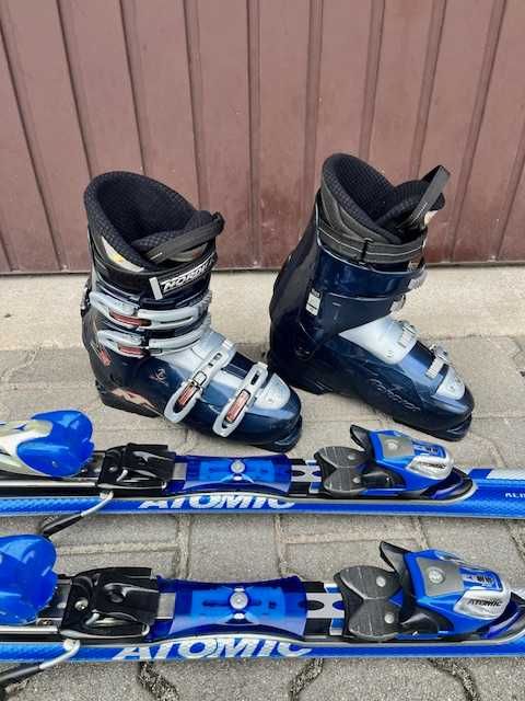 Bardzo ładne narty Atomica 160 cm + buty Nordica 32,5 cm