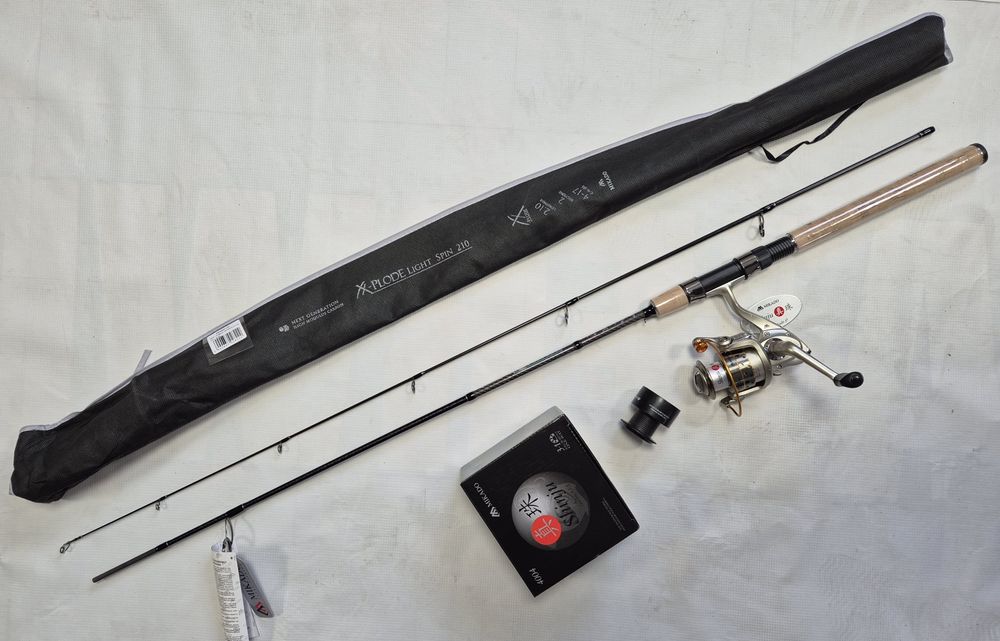Mikado zestaw spiningowy 210 cm za 150 zl