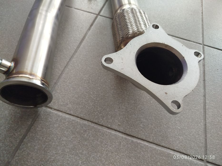 Down Pipe 76 mm Golf 5/6 Scirocco 2.0 TSi