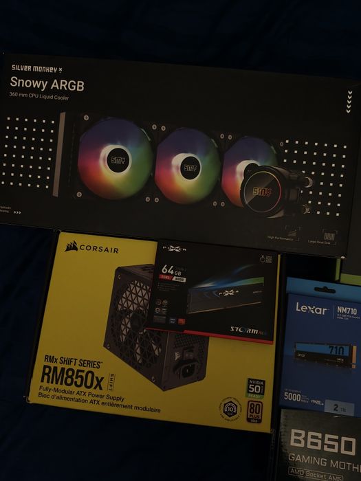 Pamięć ram 64gb 2x32gb ddr5 Silicon Power Storm RGB