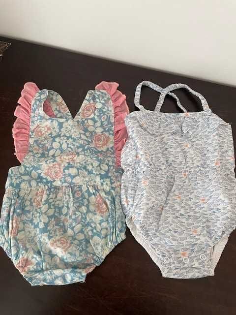 Coleçao Primavera-Verão: 2 Vestidos e 2 bodys, como novos, hiper mega fofos!!!