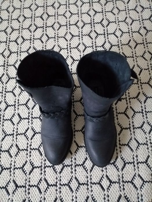 Botas Mango pretas424493434904268801