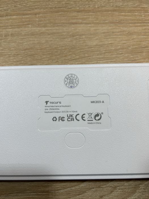 Клавіатура механіка Tecurs mk203-a