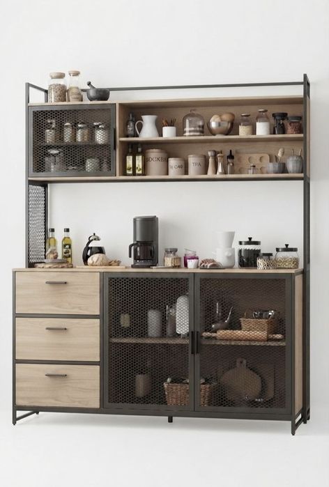 Металева кухня в стилі Loft