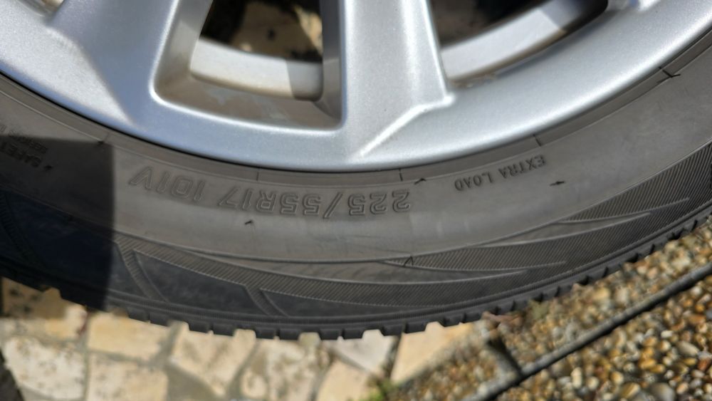 Jogo Jantes 17  BMW originais 528i com pneus