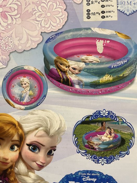 Nowy basen Frozen srednica 100 cm