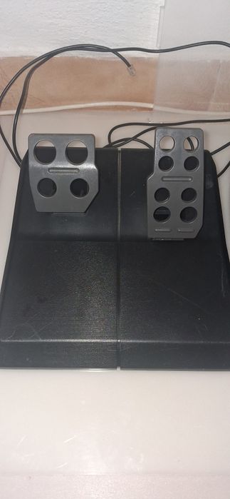 Microsoft Sidewinder Precision Racing Volante + 2 Jogos Pedais