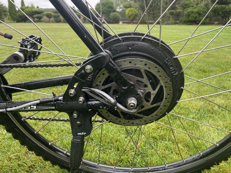 Rower Wheller 1600 po konwersji na elektryczny.