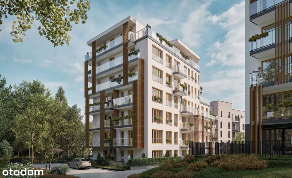 2-pokojowe mieszkanie 39m2 + ogródek Bezpośrednio