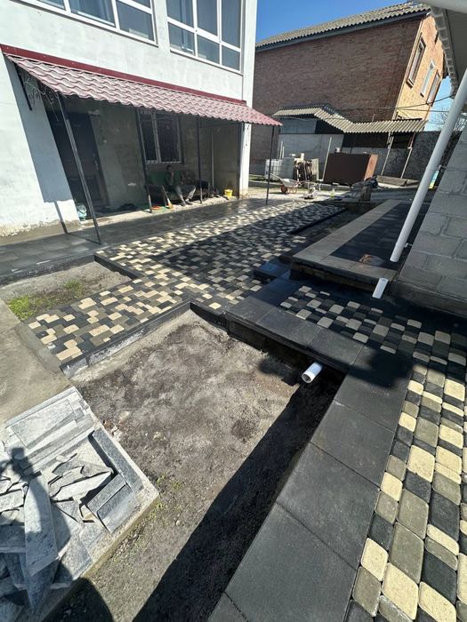 Укладка тротуарной плитки( Кропивницький)