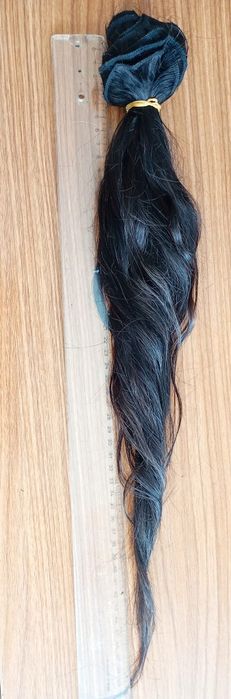 Cabelo humano verdadeiro