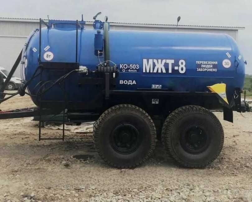 Бочка-цистерна (асенізатор вакуумний) МЖТ-8