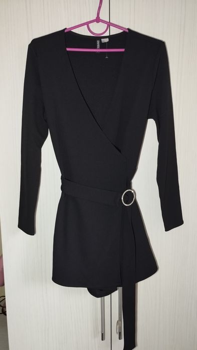 Роскошный Черный Комбинезон Ромпер H&M Divided • Ваш идеальный образ!