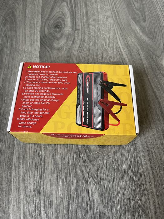 Бустер для авто Новий Пускозарадне