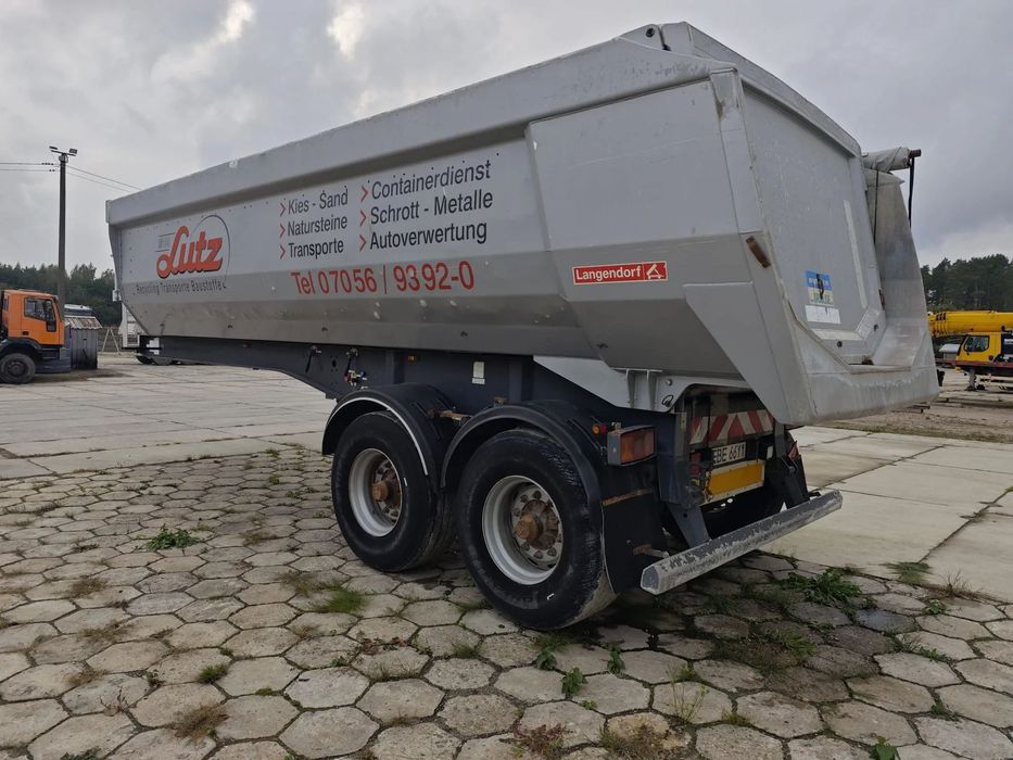 Langendorf SK-HS 18/29  Naczepa Wywrotka Langendorf 2006r. – Gotowa do pracy