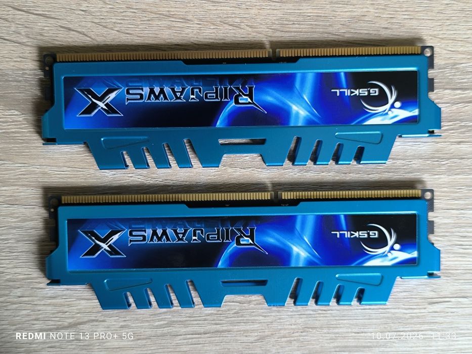 Pamięć RAM DDR3 16GB (2x8) 2400 CL11 RipjawsX G.Skill