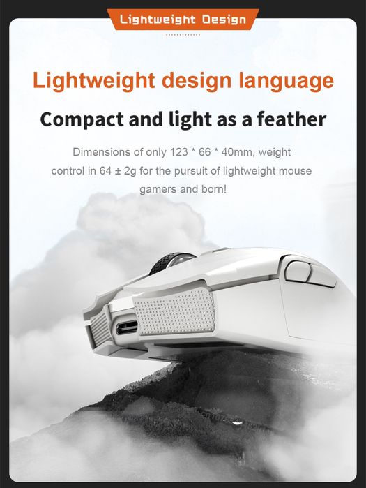 Darmoshark М3, Darmoshark N3. Ігрова мишка .Сенсор PAW 3395