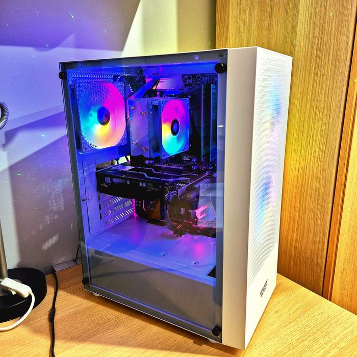 Komputer RX6600XT/rtx3060ti/r5 5500/16gb ram/Gamingowy Okazja gwarancj