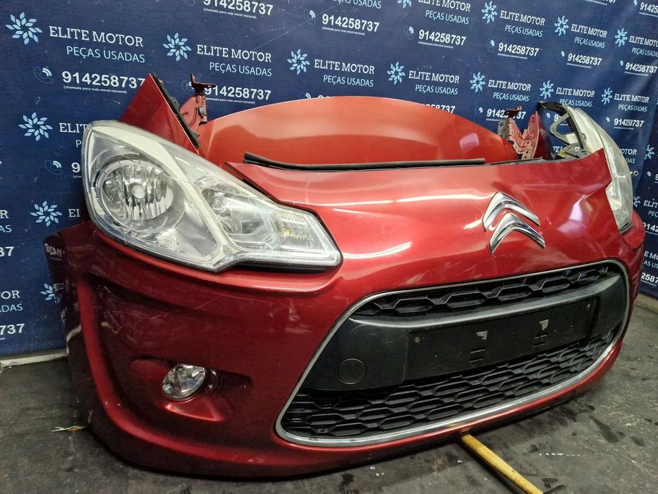 Frente completa usada CITROEN C3 2010 capot parachoques oticas
