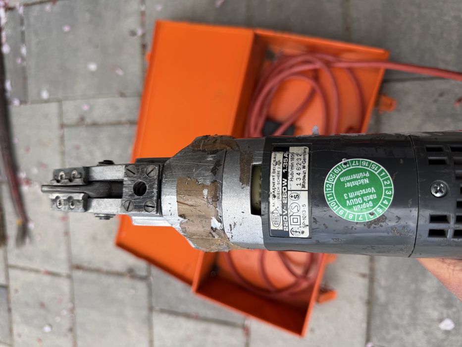 Nożyce elektryczne do blachy DRÄCO 2mm 280W