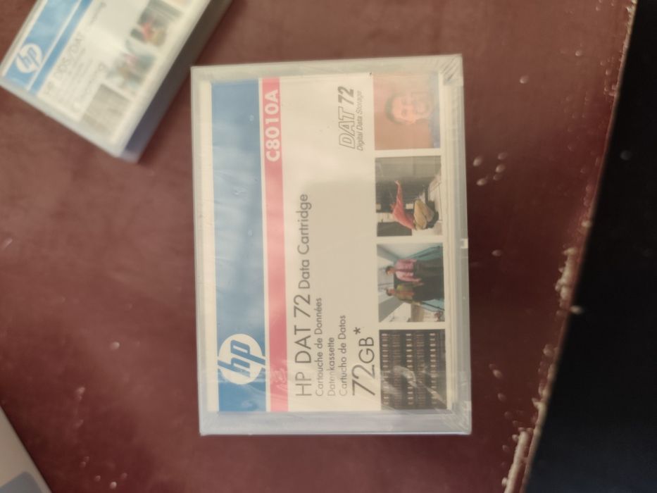 Cartuchos HP dds, SDLT, DAT 72 e DDS/DAT NOVOS