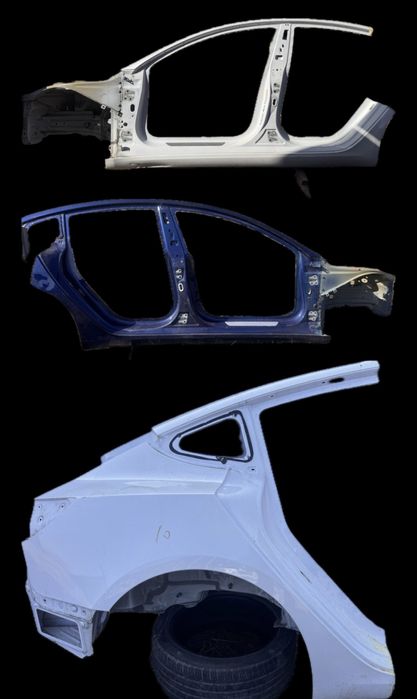 Четверть поріг кузов ланжерон фільонка сапожок tesla Model 3