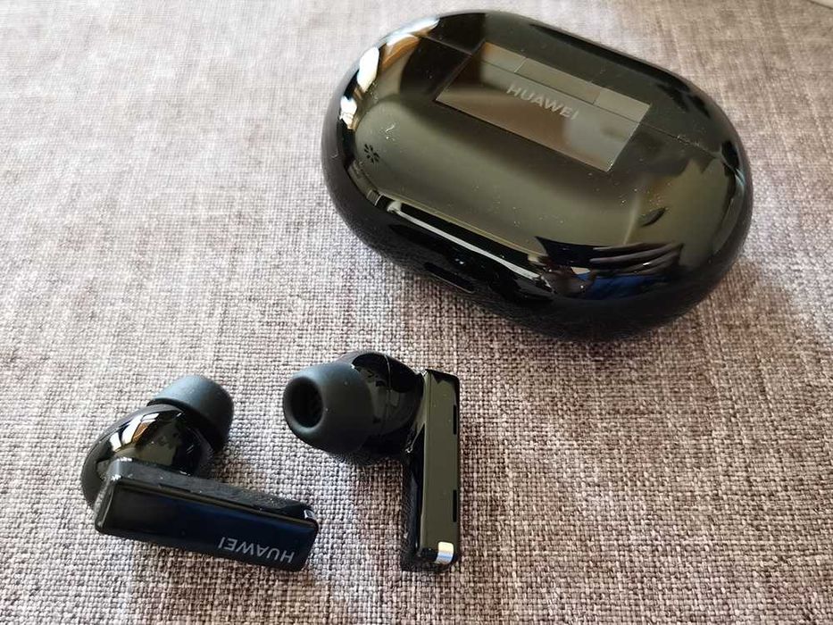 Huawei FreeBuds Pro z ANC - CZARNE / stan idealny