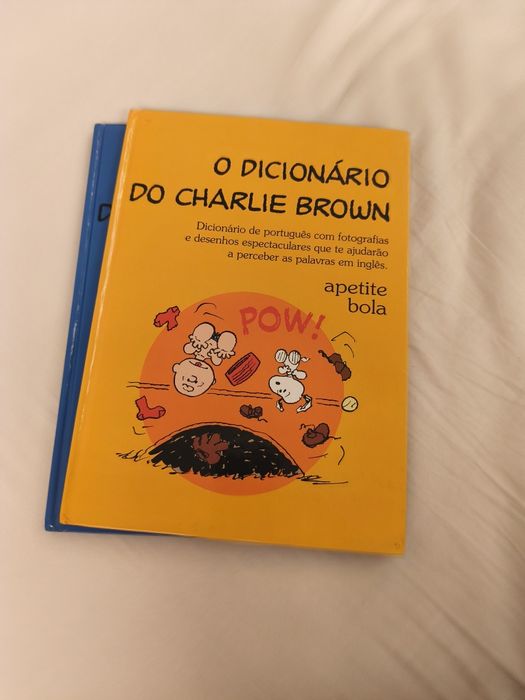 3 primeiros volumes do dicionário de Charlie Brown