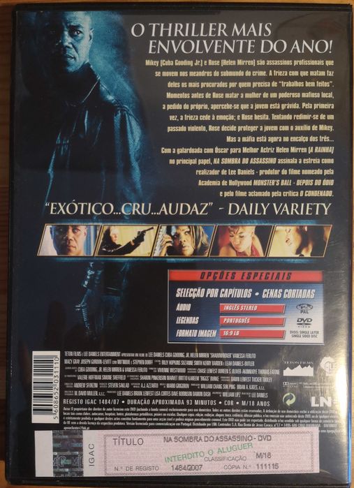DVD "Na Sombra do Assassino"