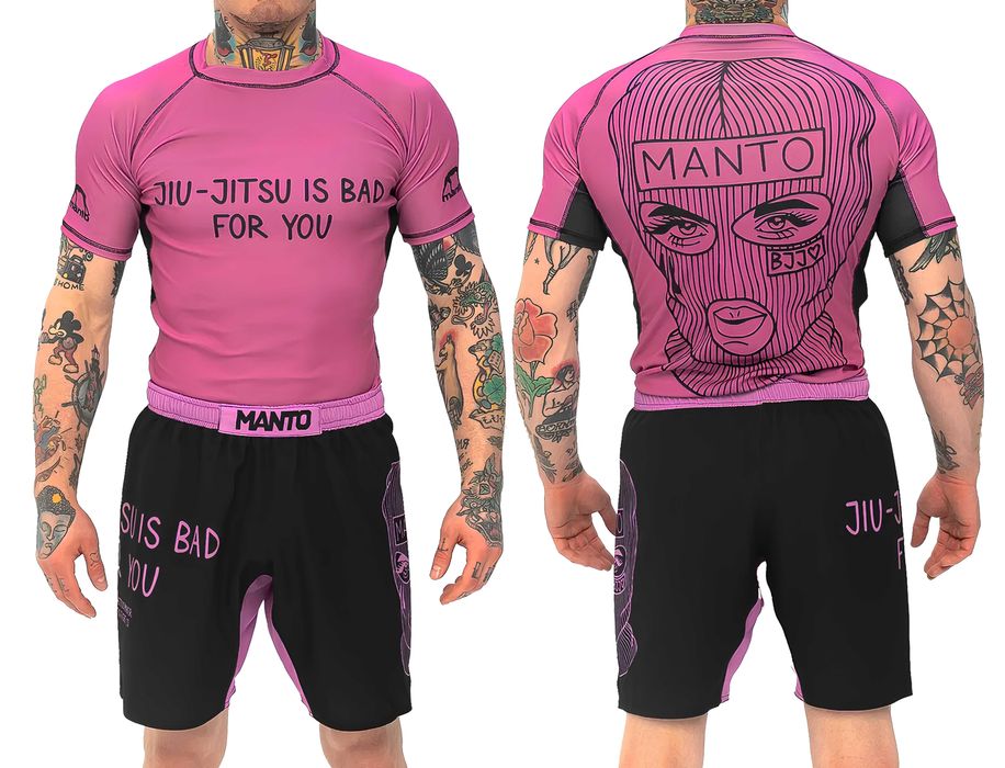 Рашгард Манто + Шорты мма (Комплект 2 в 1)