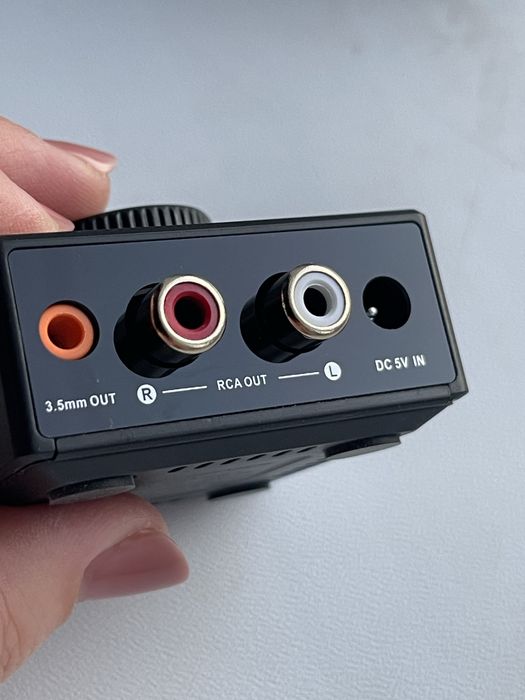 Бездротовий аудіоприймач YMOO B06T3 (Bluetooth 5.0/5.3), який призначений щоб підклбчити старі стереосистеми, музичні центри,підсилювачі черезRCAчиAUX