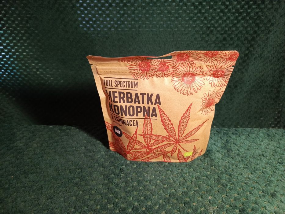 Herbata konopna z echinaceą